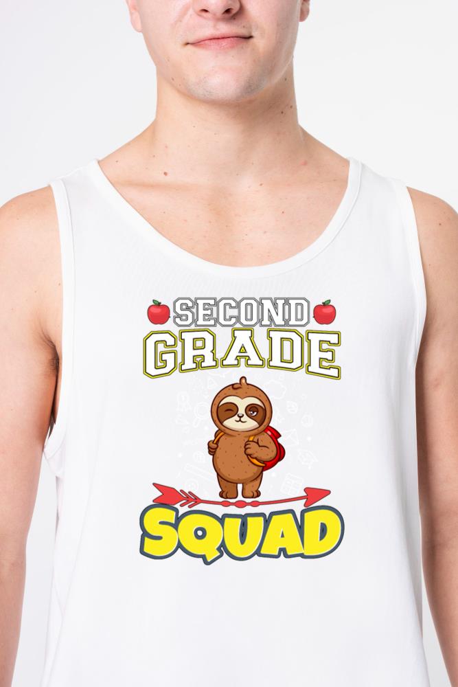 Second Grade Squad Elementary Primary School_16 - Unisex Tank Top