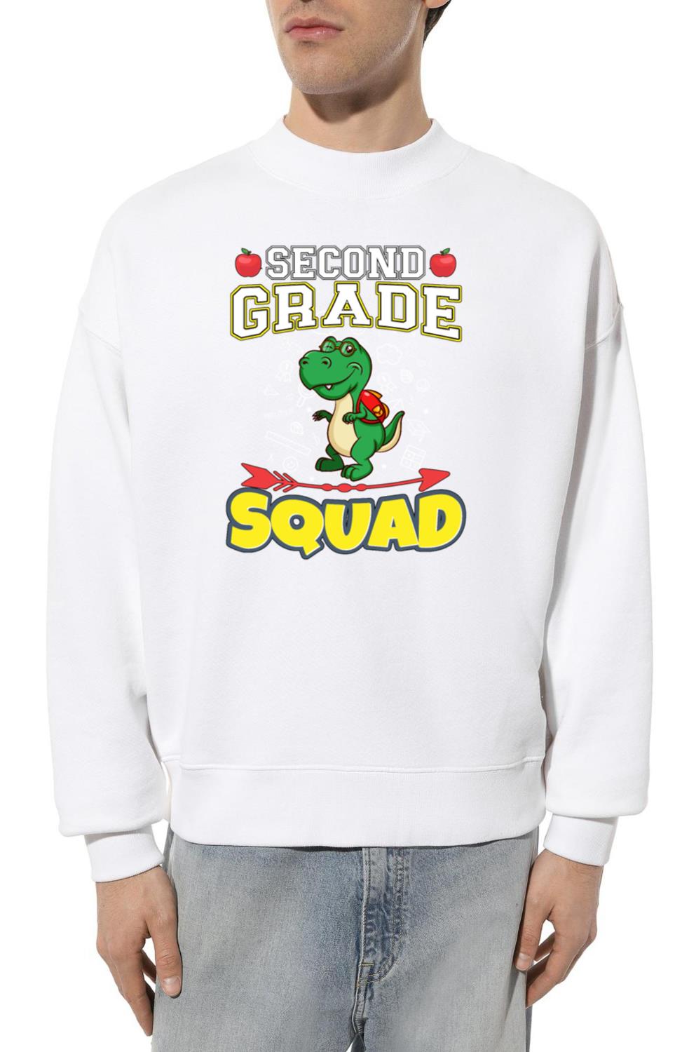 Second Grade Squad Elementary Primary School_17 - Unisex Sweatshirt