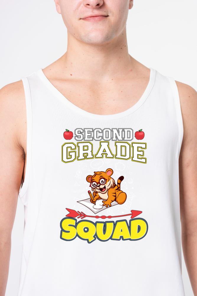 Second Grade Squad Elementary Primary School_19 - Unisex Tank Top