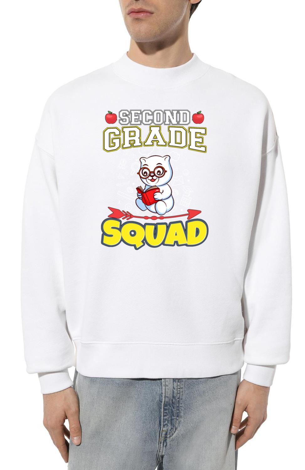 Second Grade Squad Elementary Primary School_2 - Unisex Sweatshirt