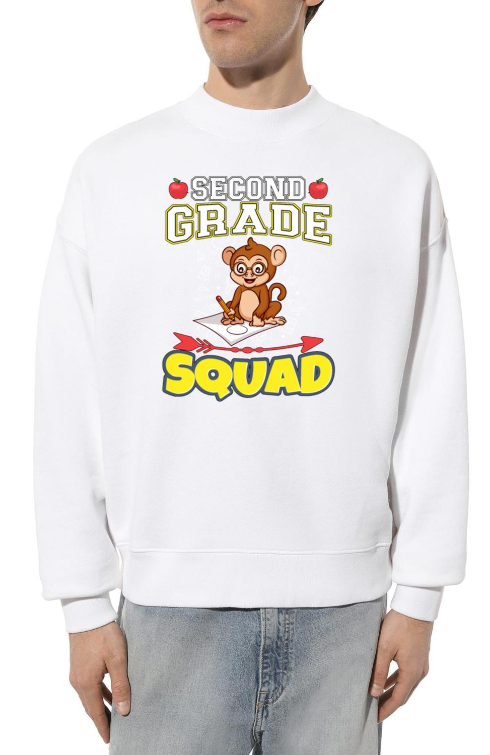 Second Grade Squad Elementary Primary School_21 - Unisex Sweatshirt