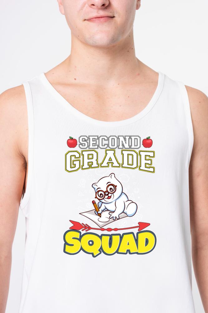 Second Grade Squad Elementary Primary School_27 - Unisex Tank Top