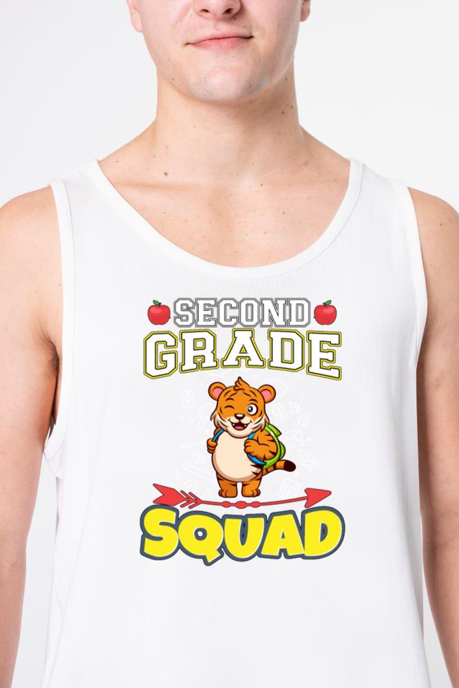 Second Grade Squad Elementary Primary School_9 - Unisex Tank Top
