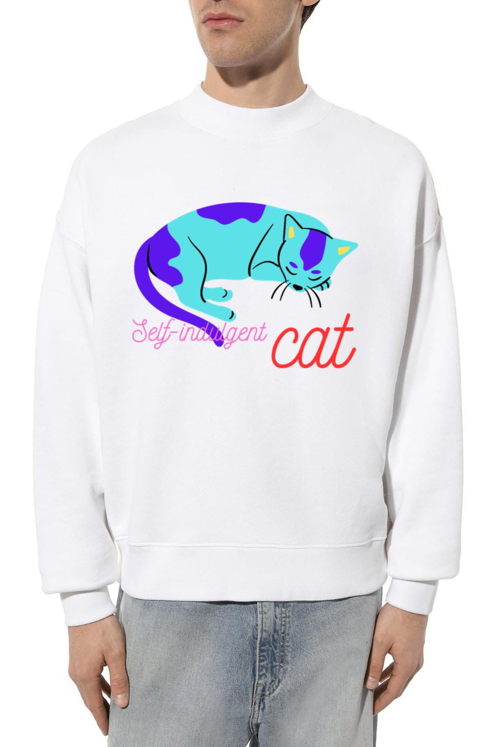 Self indulgent cat - Unisex Sweatshirt