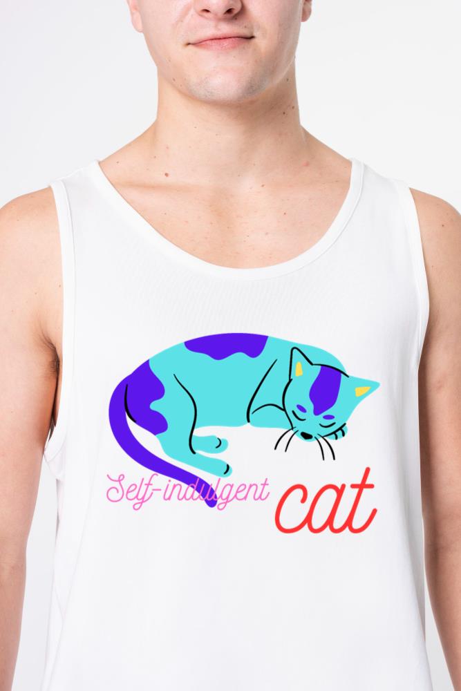 Self indulgent cat - Unisex Tank Top