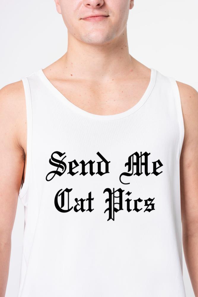 Send Me Cat Pics - Unisex Tank Top