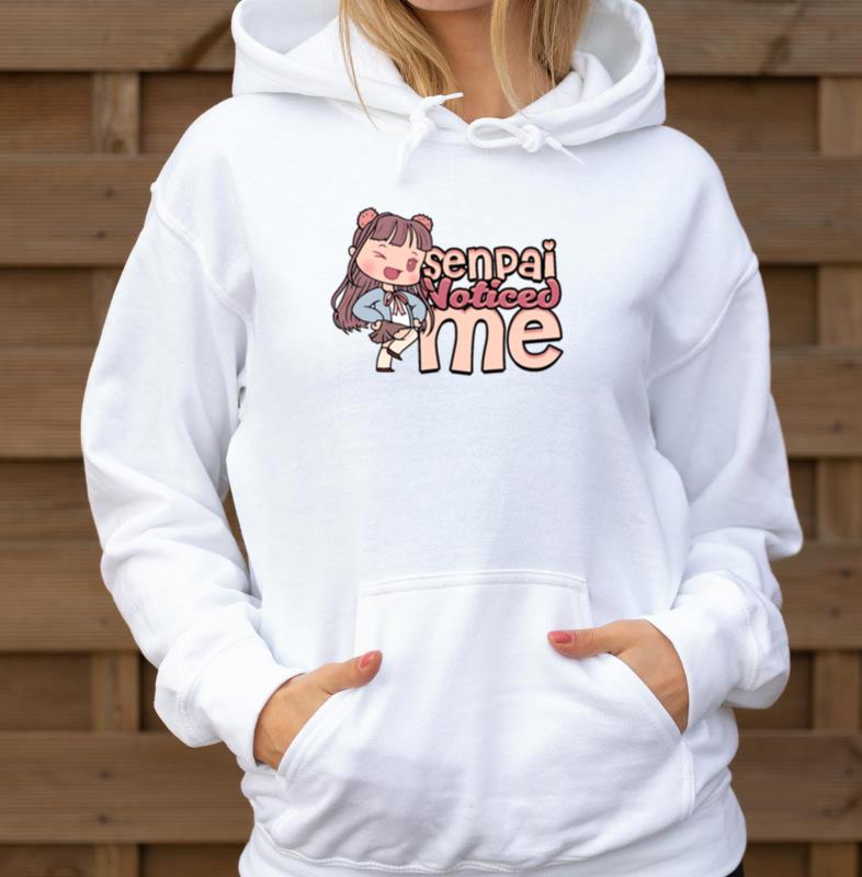 Senpai noticed me - Anime - Unisex Hoodie