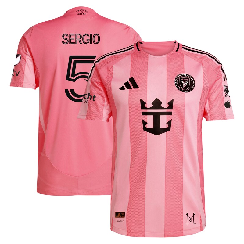 Sergio Busquets Inter Miami CF 2025 Euforia Player Jersey - Light Pink