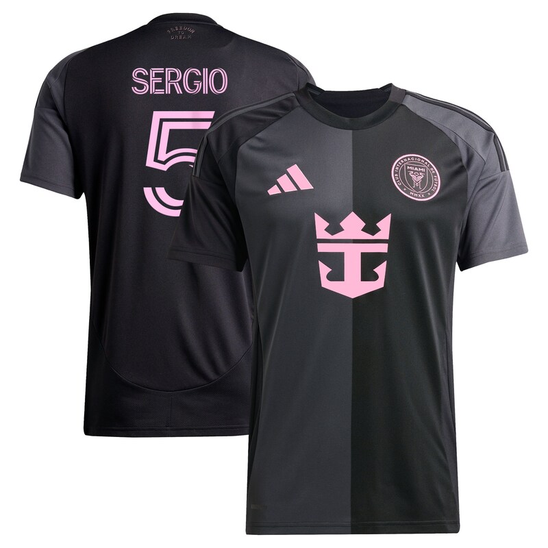 Sergio Busquets Inter Miami CF 2025 The Fortitude Kit Replica Player Jersey - Black
