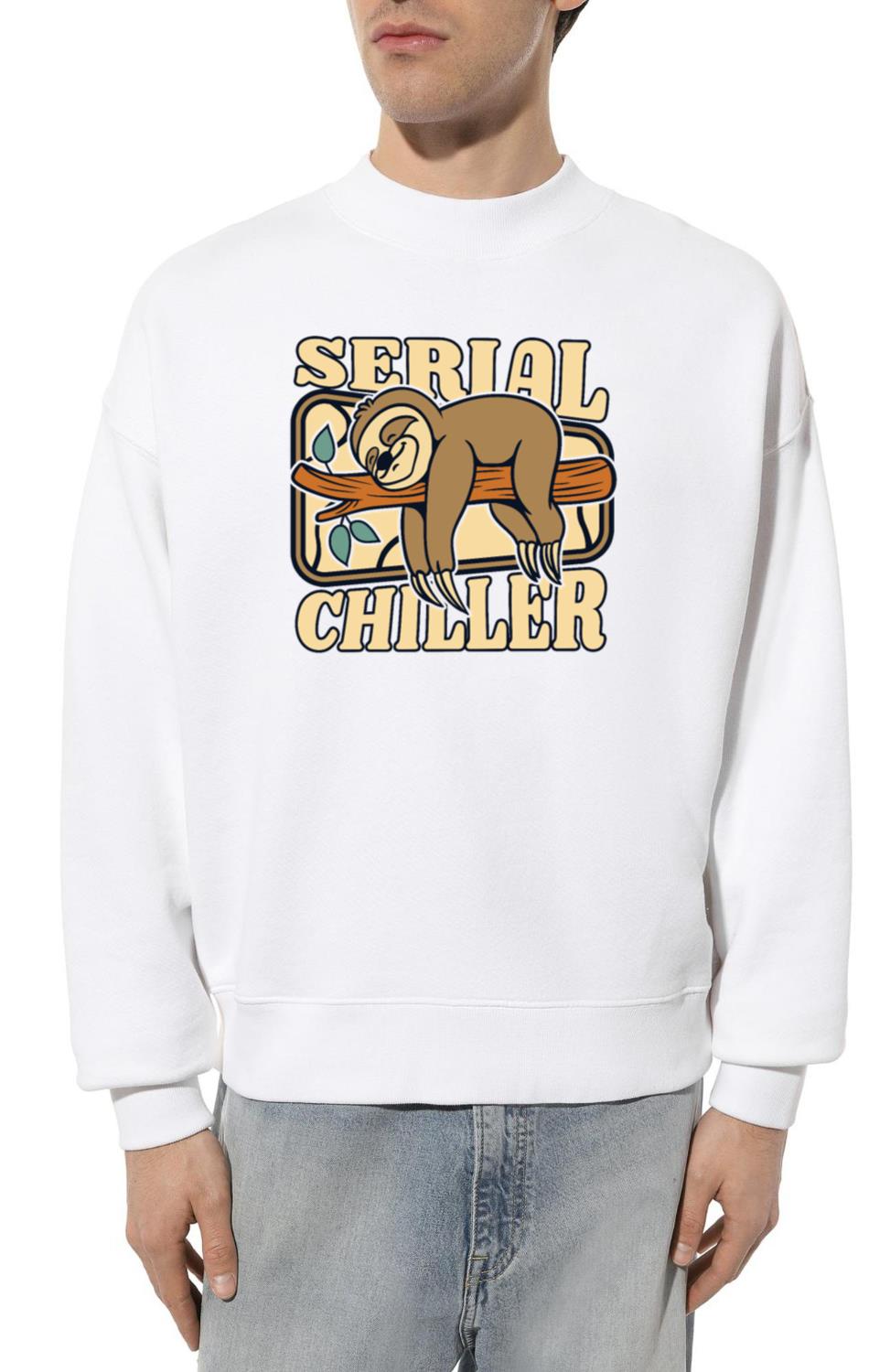 Serial Chiller Folivora Brown-Throated Pilosa - Unisex Sweatshirt