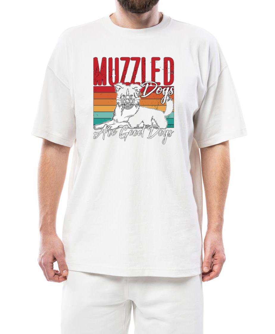 Service Dog Trainer Muzzled Dogs Are Dog Handler - Unisex Standard T-Shirt
