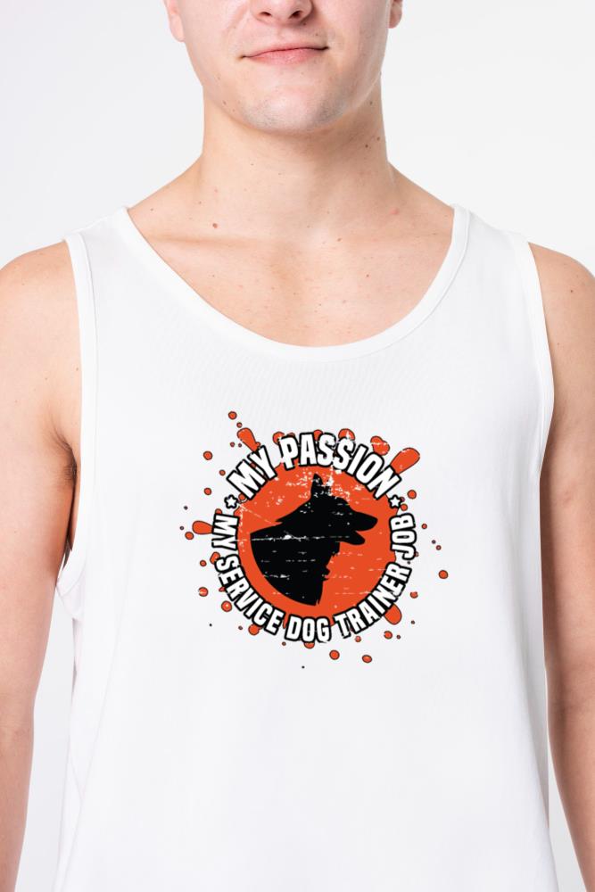 Service Dog Trainer My Passion My Dog Training - Unisex Tank Top