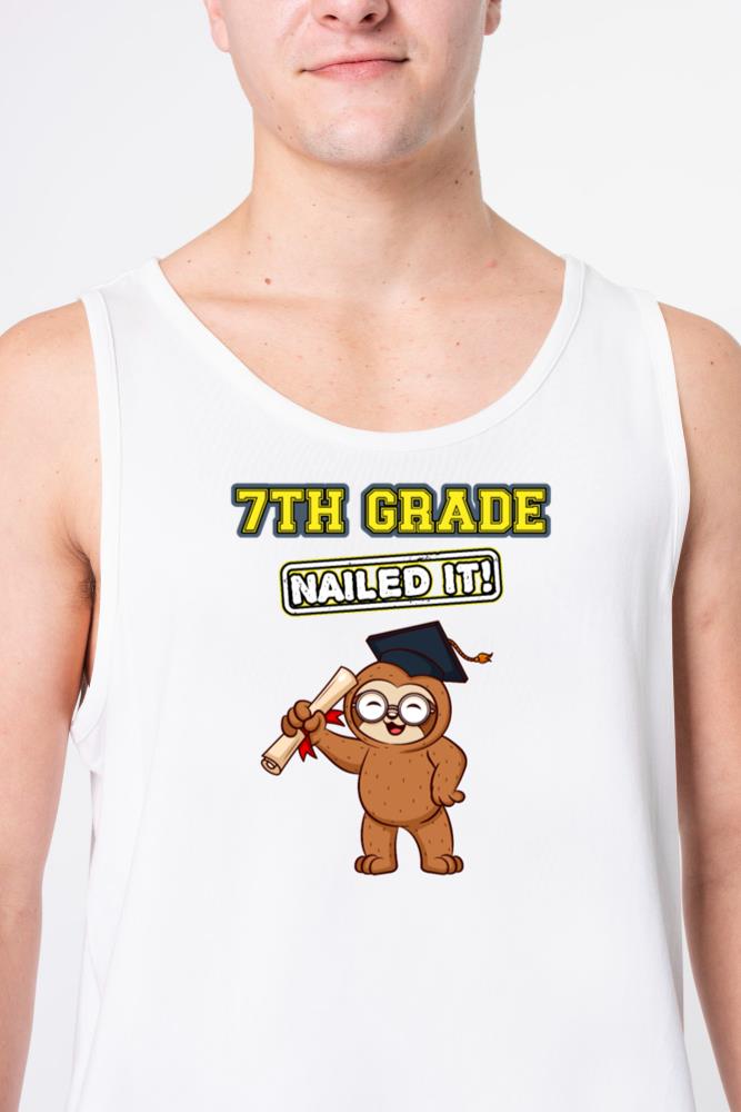 Seventh Grade Nailed It Middle School Highschool - Unisex Tank Top