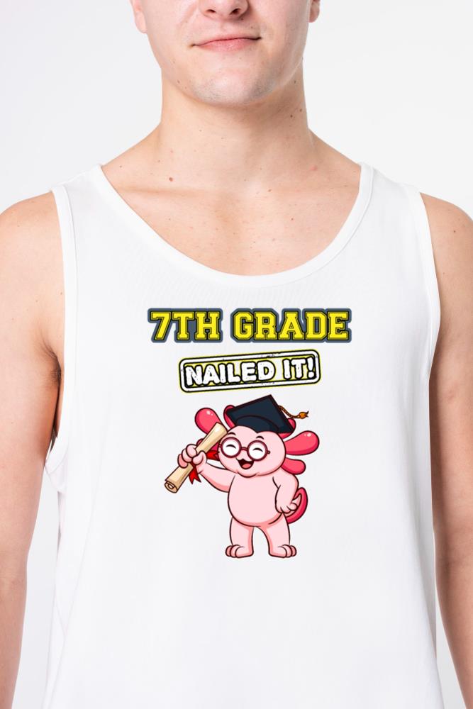 Seventh Grade Nailed It Middle School Highschool_7 - Unisex Tank Top