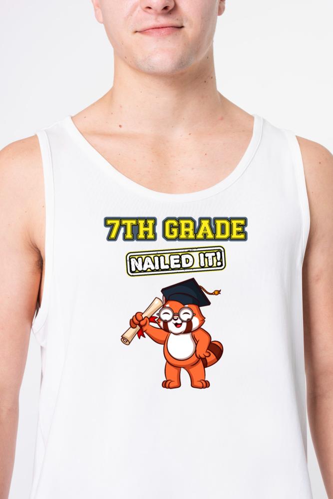 Seventh Grade Nailed It Middle School Highschool_8 - Unisex Tank Top