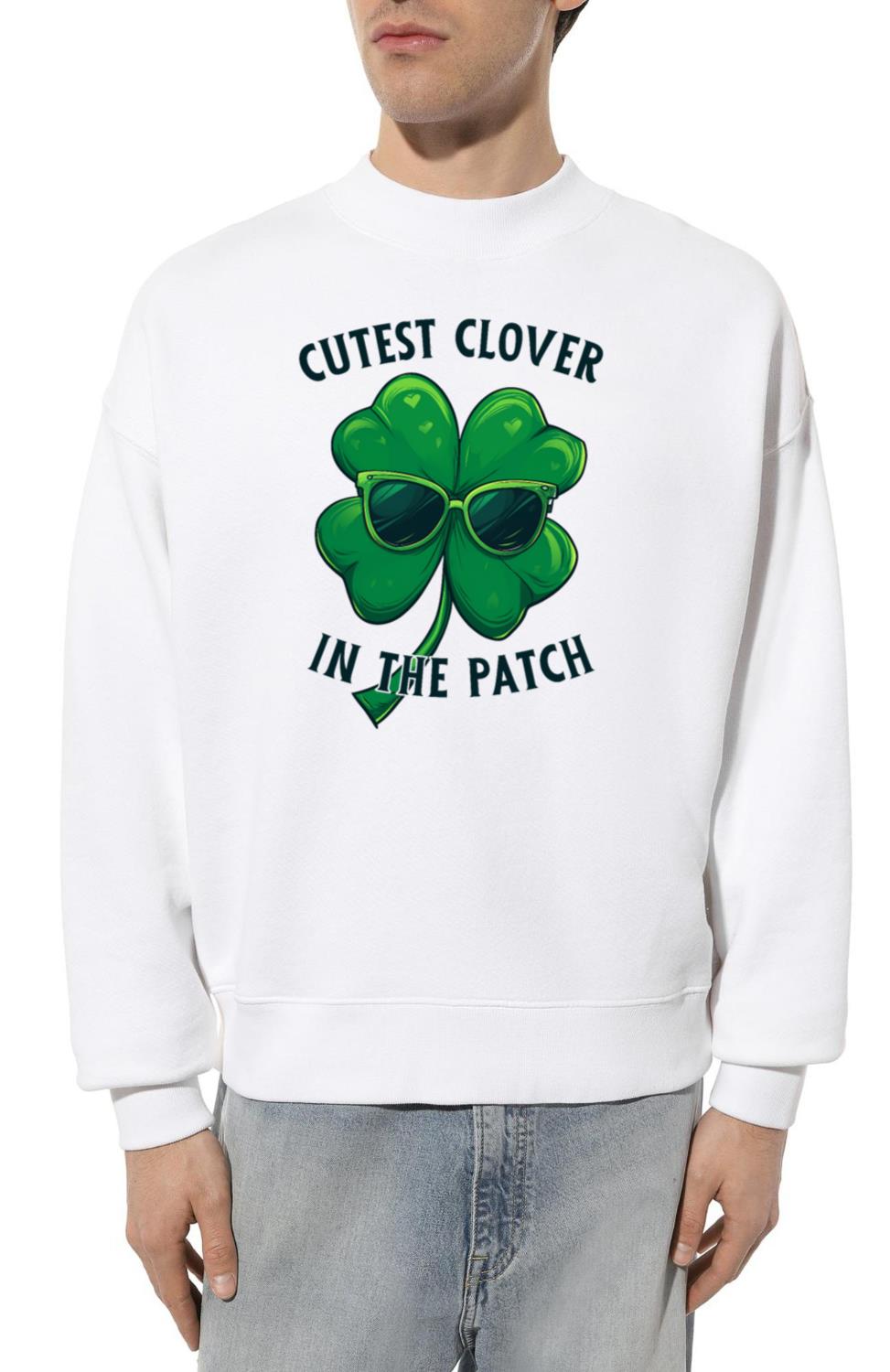 Shamrock Cutest Clover In The Path - Unisex Sweatshirt