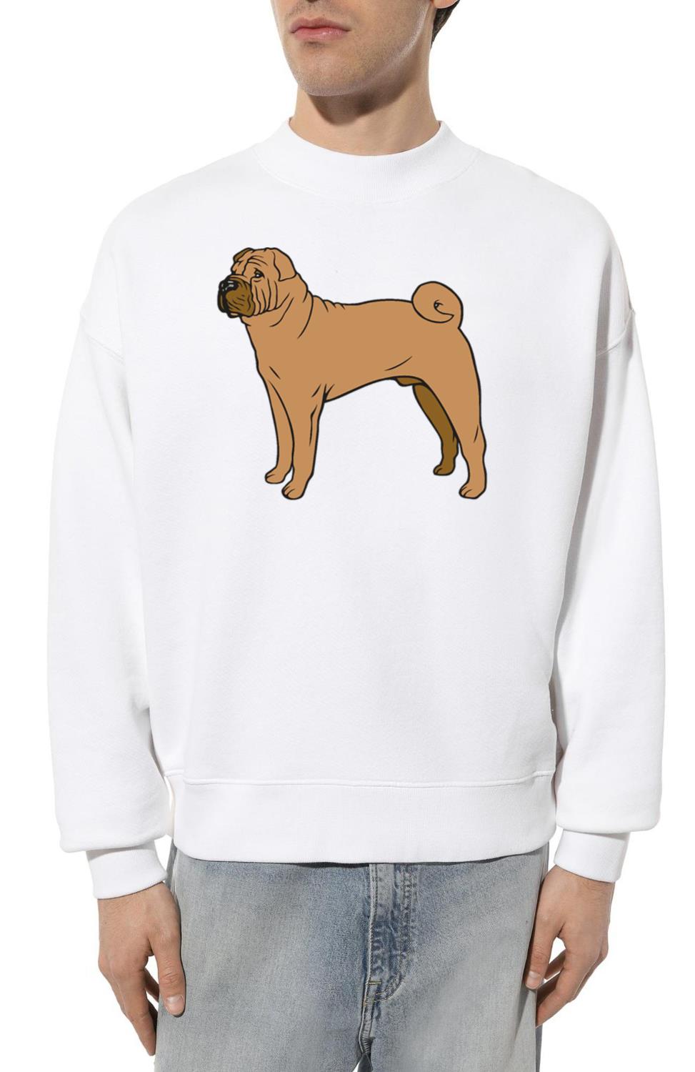 Shar Pei Dog Breed Gift For Animal Dogs Fan Lover - Unisex Sweatshirt