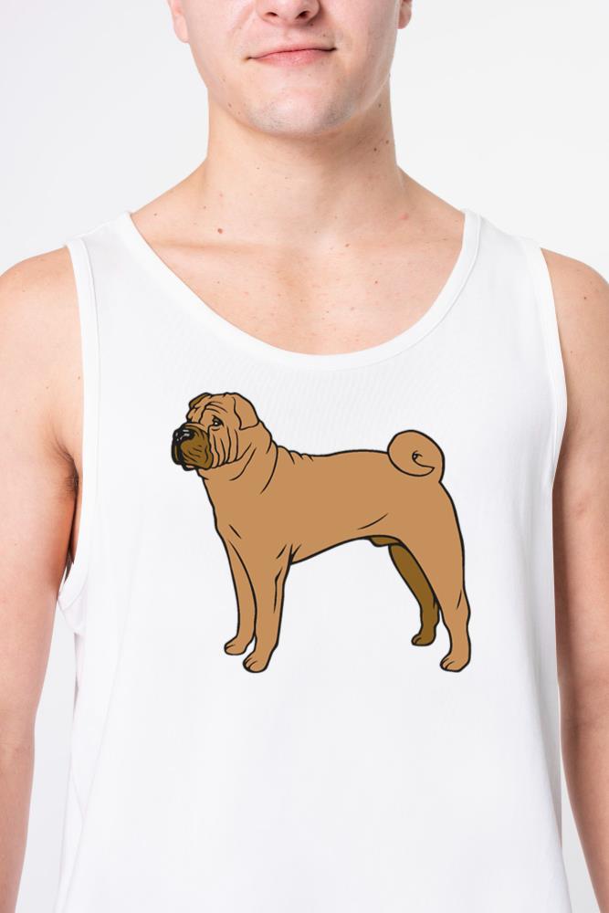 Shar Pei Dog Breed Gift For Animal Dogs Fan Lover - Unisex Tank Top