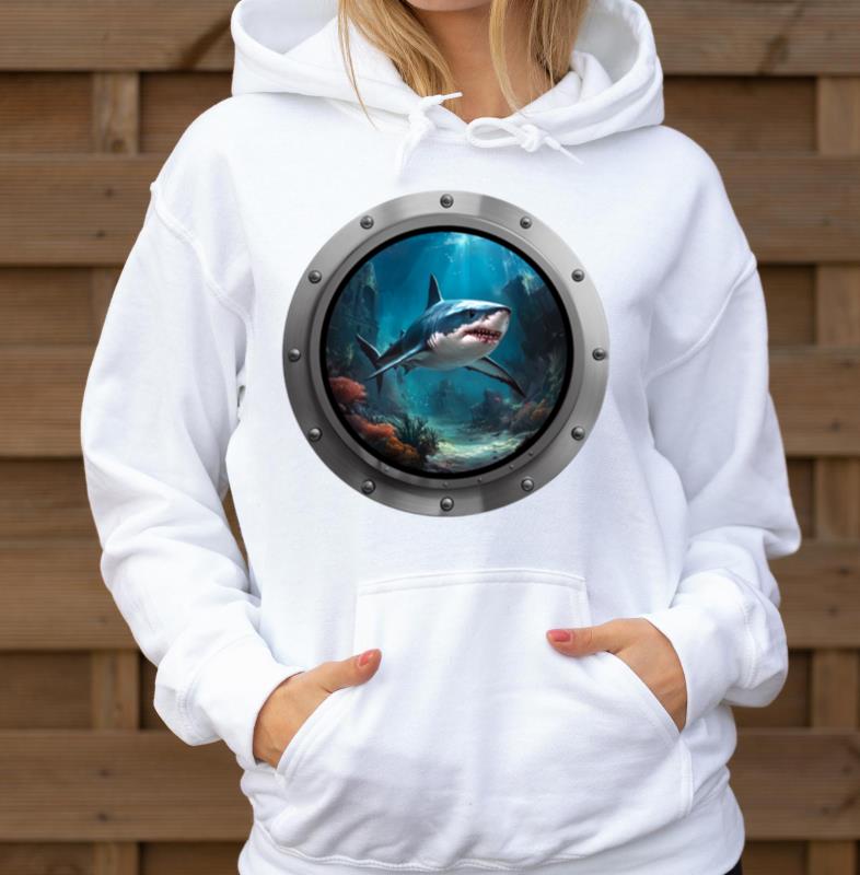 Shark Animal - 4_1 - Unisex Hoodie