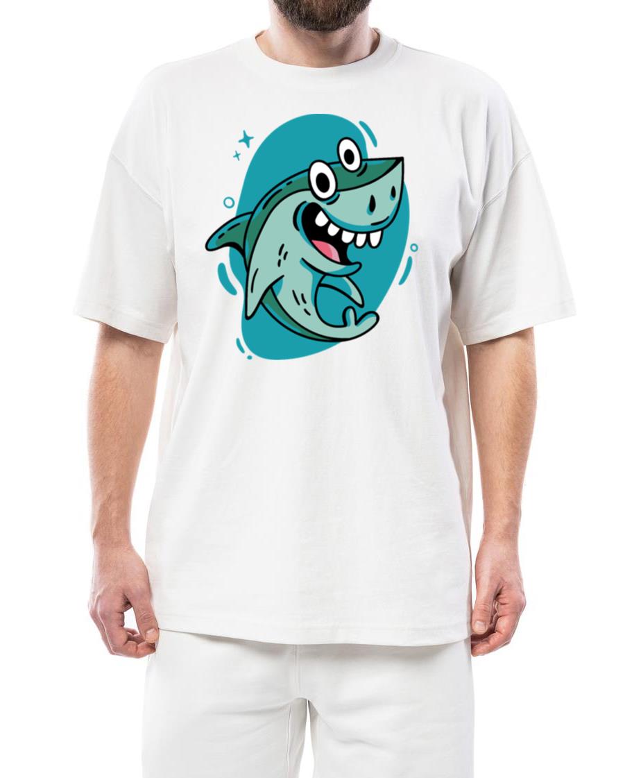 Shark Sea Animal Animals Lover Funny Design - Unisex Standard T-Shirt