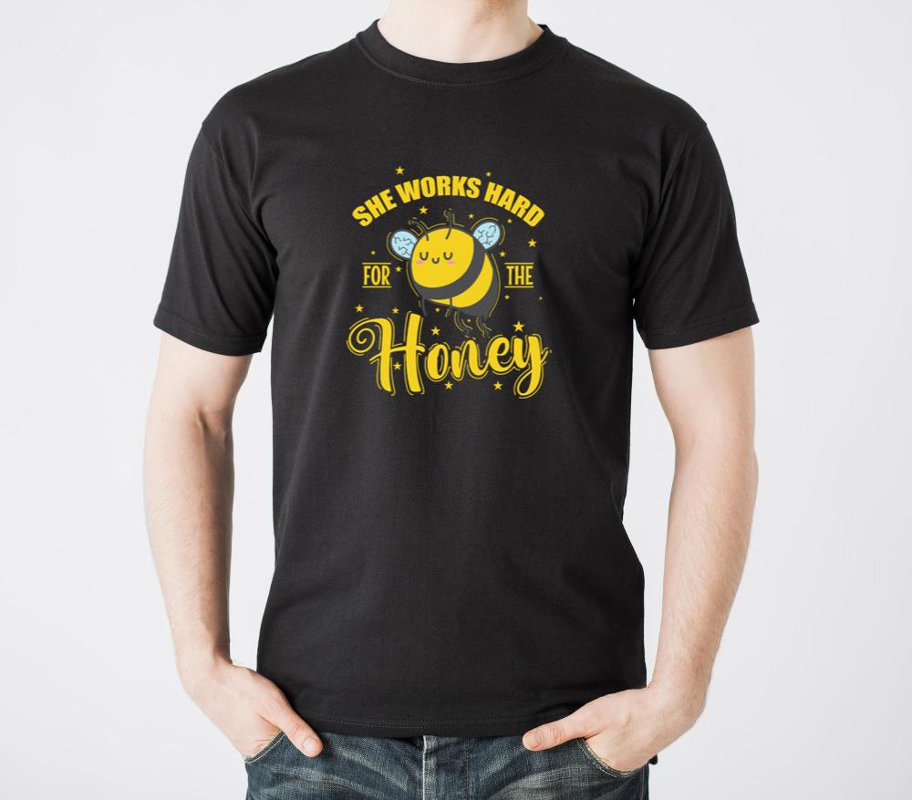 She working hard for the Honey Bees - Unisex Standard T-Shirt