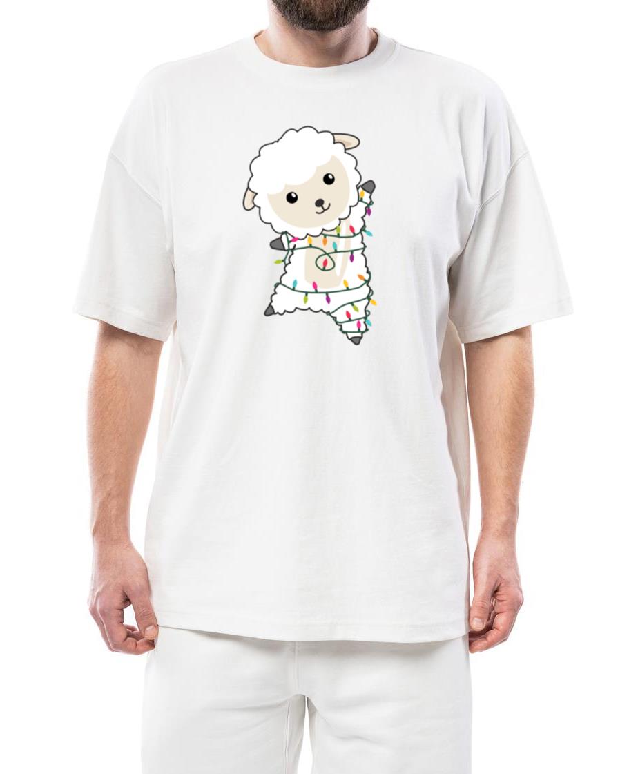 Sheep Christmas Snow Winter Animals Sheeps - Unisex Standard T-Shirt