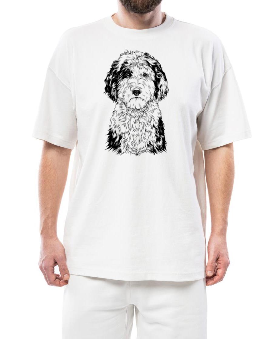 Sheepadoodle Dog Mom Dog Lover - Unisex Standard T-Shirt