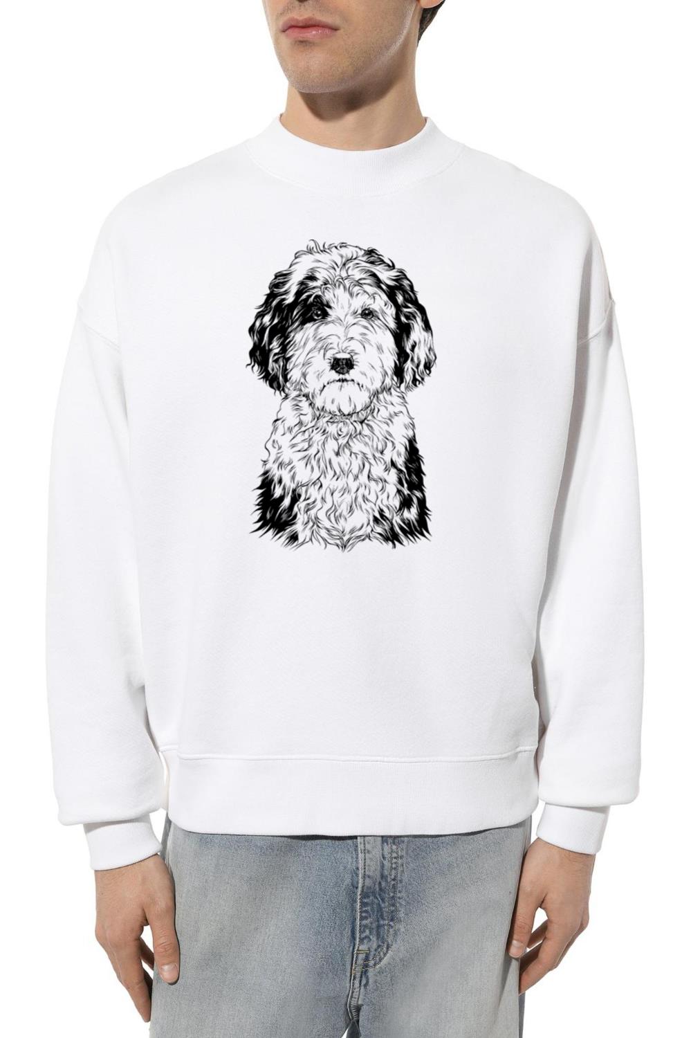 Sheepadoodle Dog Mom Dog Lover - Unisex Sweatshirt