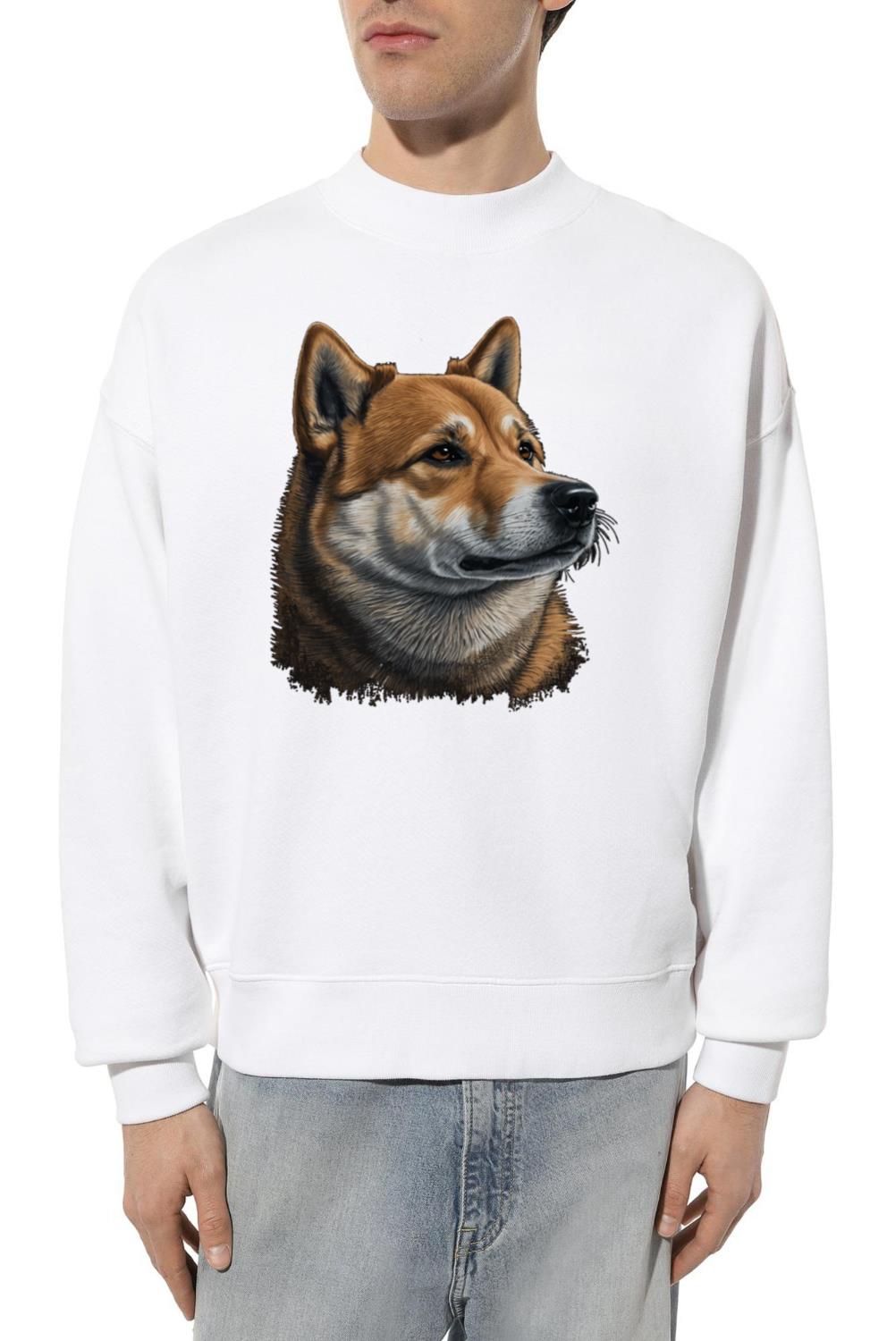 Shiba Inu Dog_1 - Unisex Sweatshirt