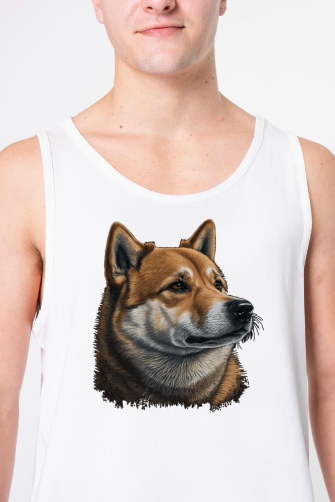 Shiba Inu Dog_1 - Unisex Tank Top