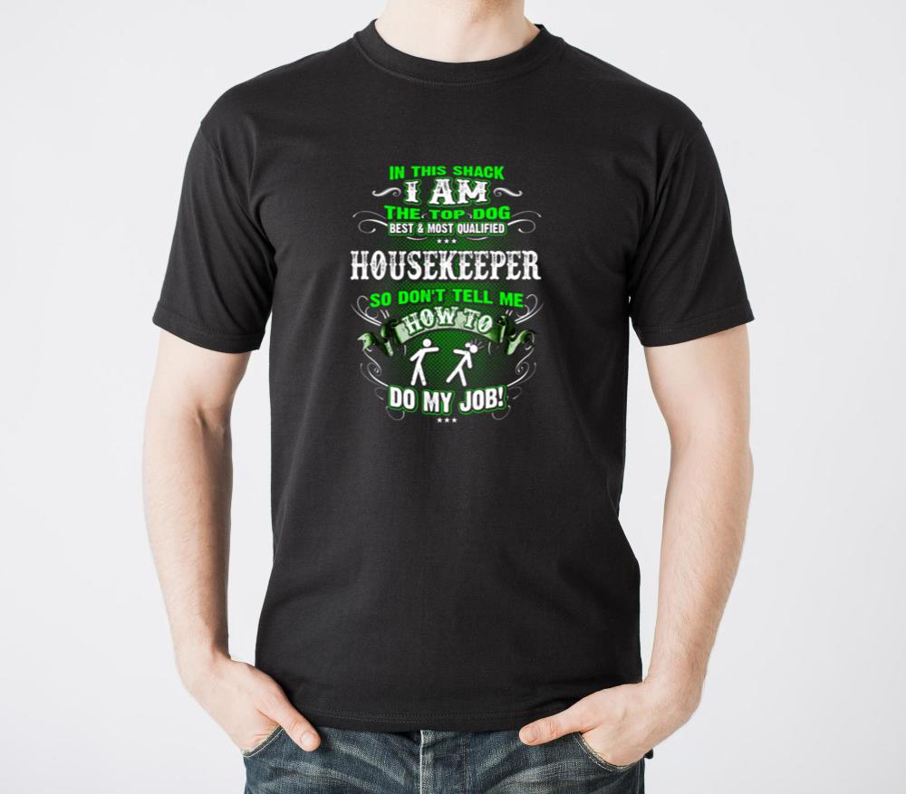 Shirts for Men, Job Shirt Housekeeper T-Shirts