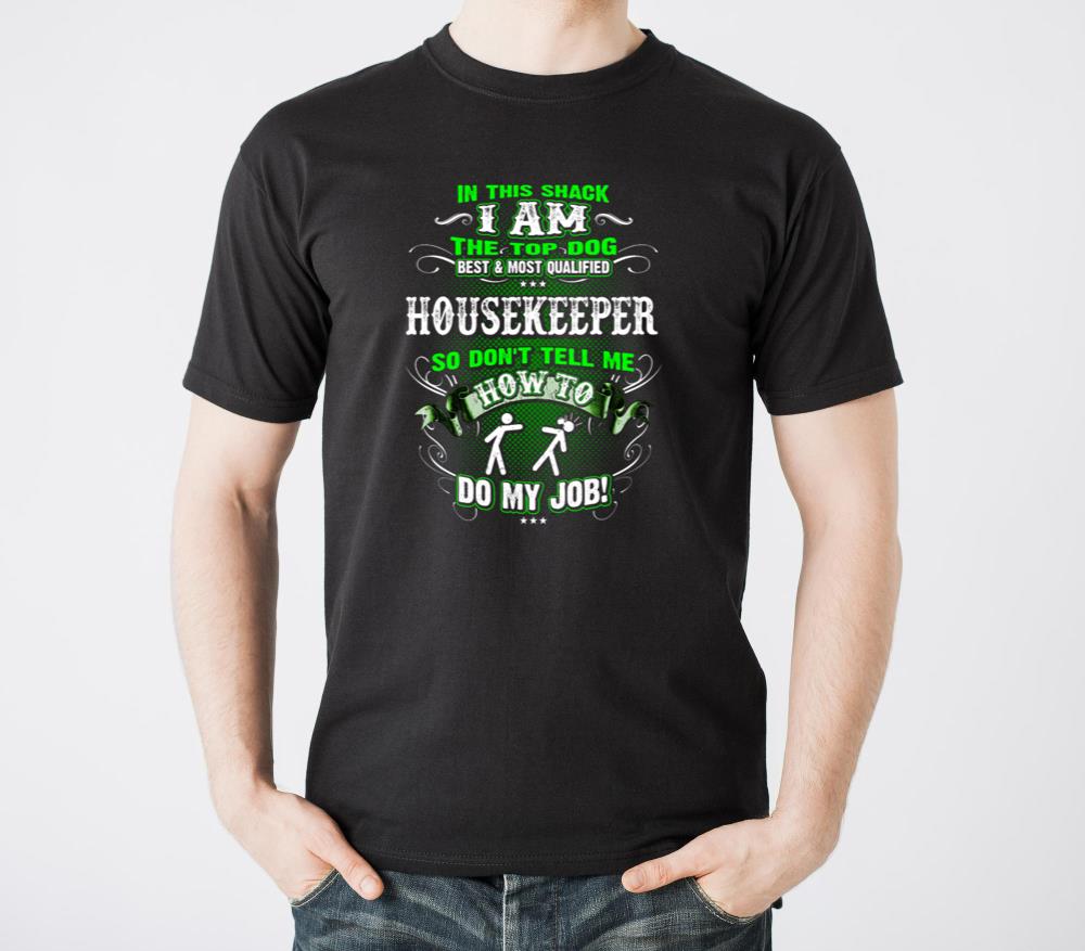 Shirts for Men, Job Shirt Housekeeper - Unisex Standard T-Shirt
