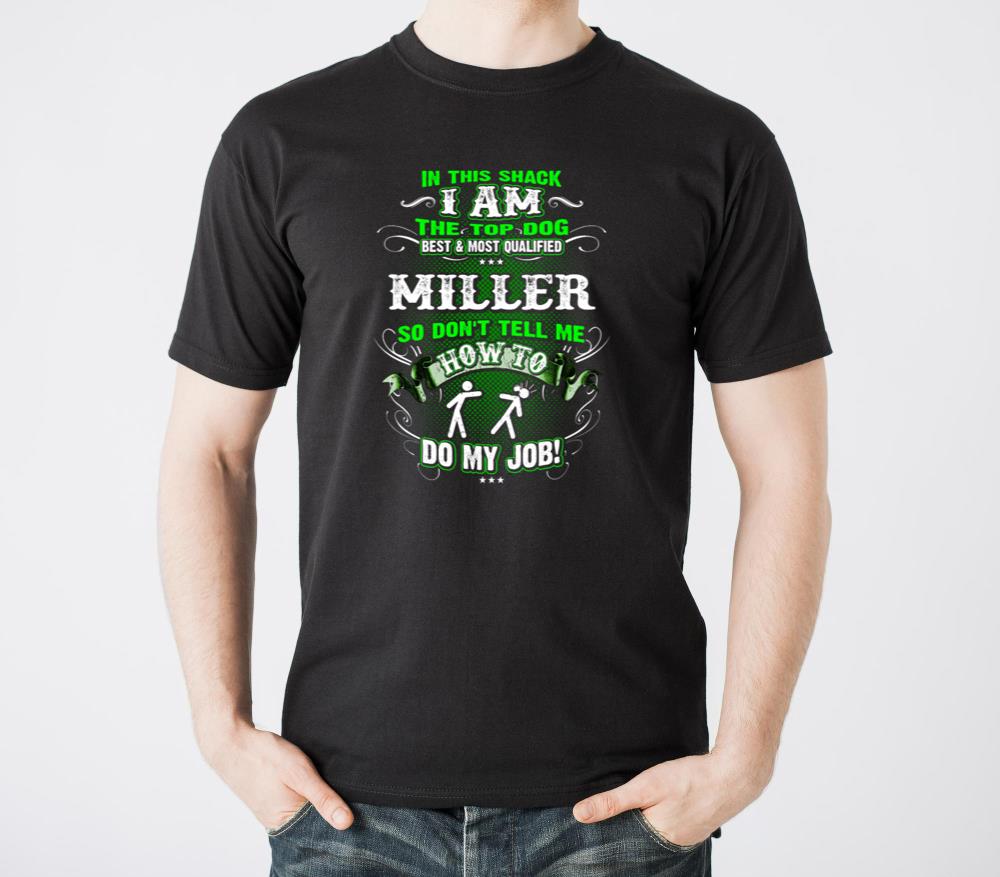 Shirts for Men, Job Shirt Miller - Unisex Standard T-Shirt
