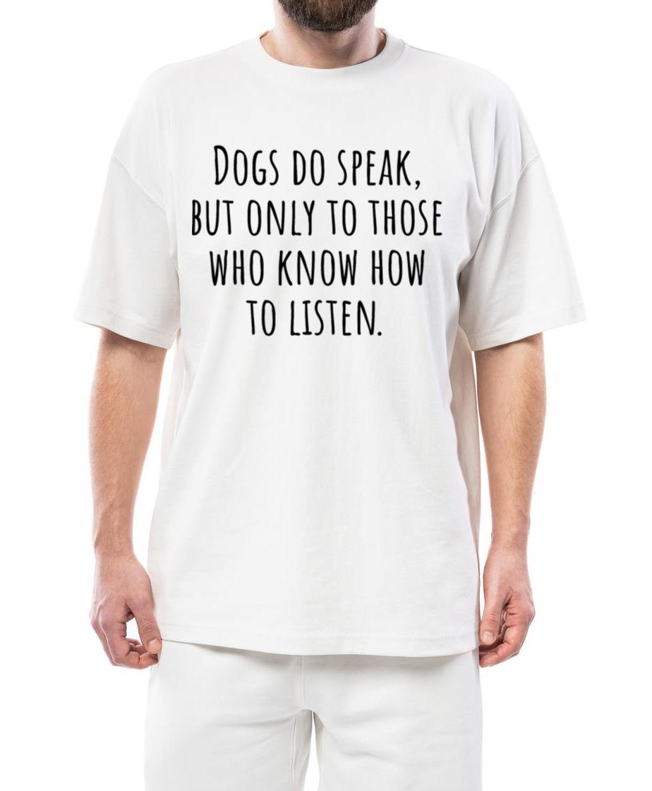 Short Quote About Dog (Cute Dog sayings) - Unisex Standard T-Shirt