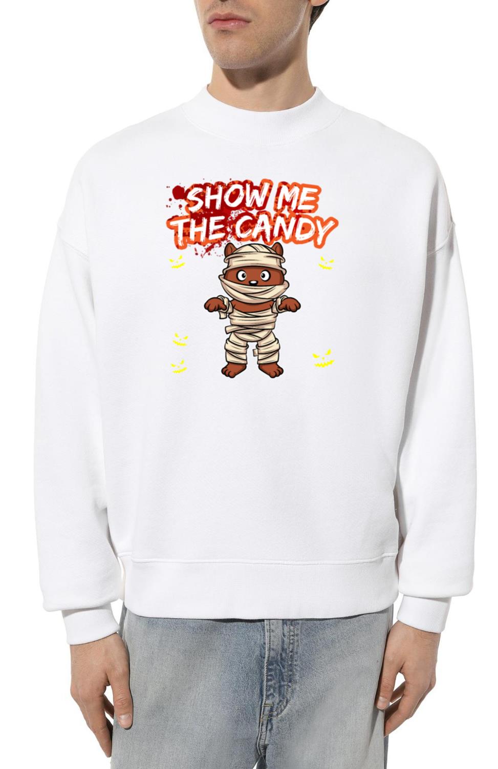 Show Me The Candy Halloween Costume Trick Or Treat_12 - Unisex Sweatshirt