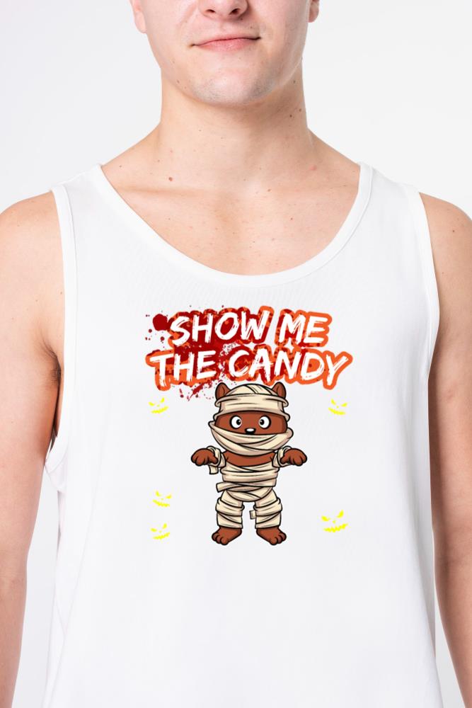 Show Me The Candy Halloween Costume Trick Or Treat_12 - Unisex Tank Top
