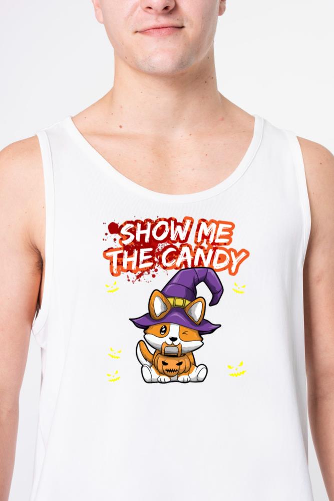 Show Me The Candy Halloween Costume Trick Or Treat_2 - Unisex Tank Top