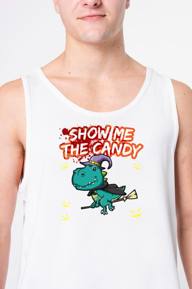 Show Me The Candy Halloween Costume Trick Or Treat_3 - Unisex Tank Top