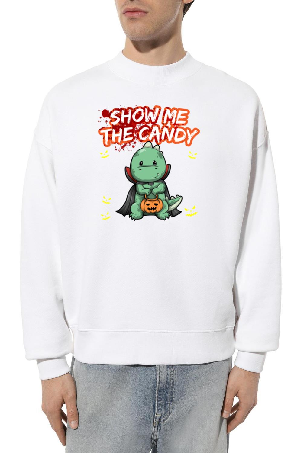 Show Me The Candy Halloween Costume Trick Or Treat_4 - Unisex Sweatshirt