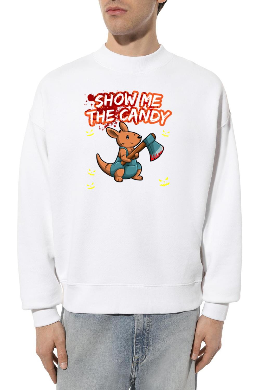 Show Me The Candy Halloween Costume Trick Or Treat_8 - Unisex Sweatshirt