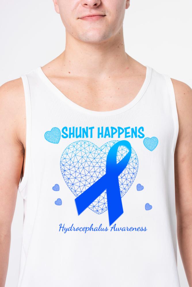 Shunt Happens Hydrocephalus Awareness Health Appa - Unisex Tank Top