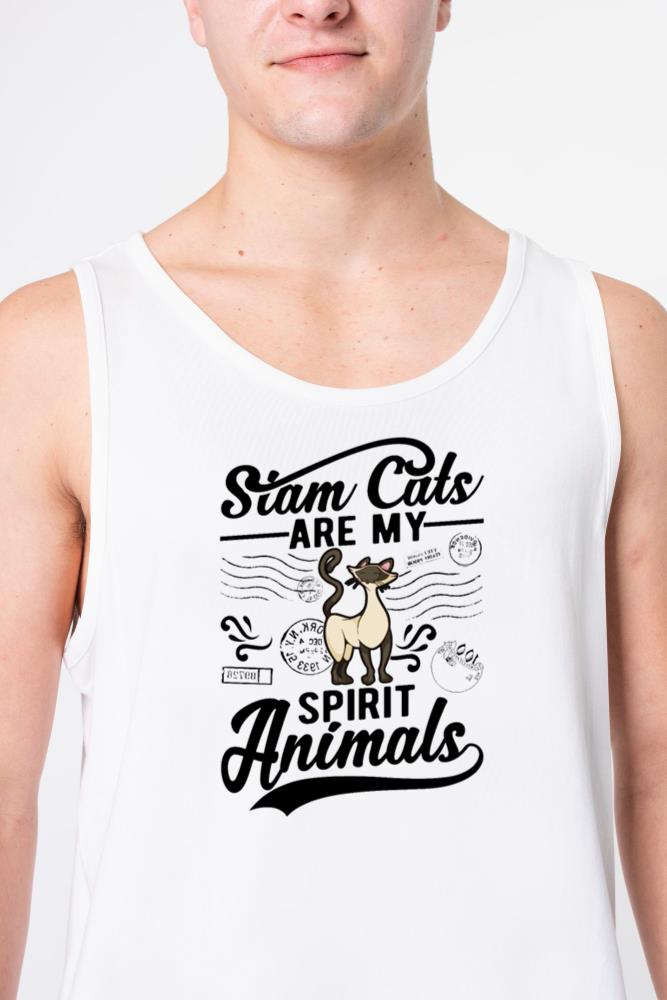 Siam Cats Are My Spirit Animals Siamese - Unisex Tank Top