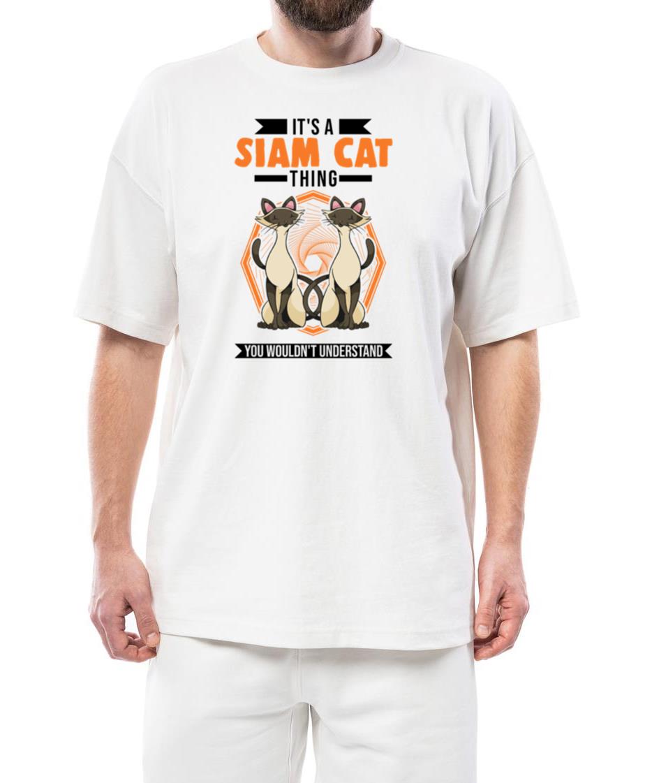 Siamese Cat Spirit Animal Siam_1 - Unisex Standard T-Shirt