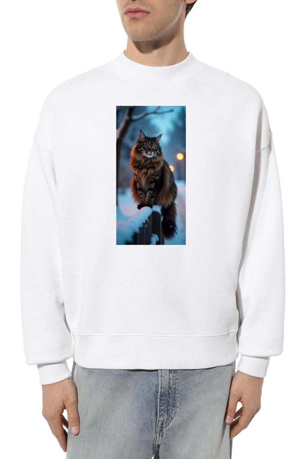 siberian cat - Unisex Sweatshirt