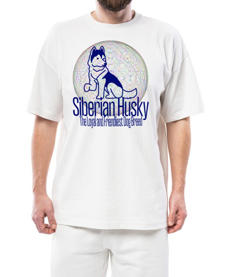 Siberian Husky The Loyal and Friendliest Dog Breed - Unisex Standard T-Shirt