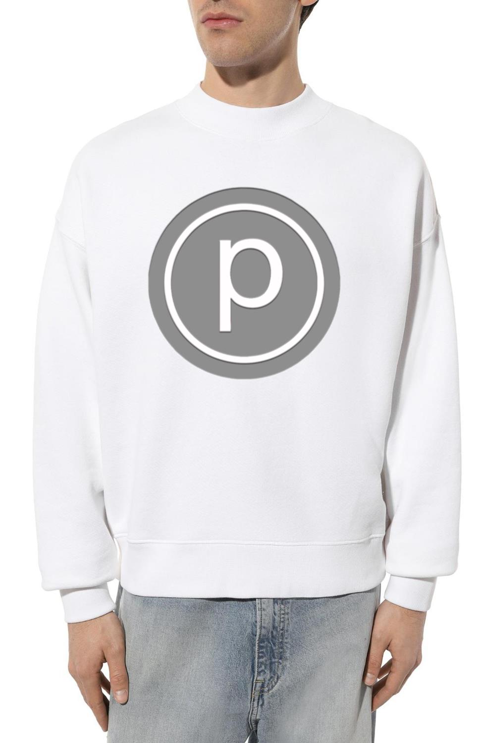 Silver Pure Barre _ Minimalist Fitness Wear - Unisex Sweatshirt