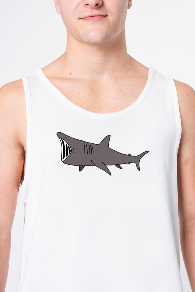 Simple Basking Shark - Unisex Tank Top