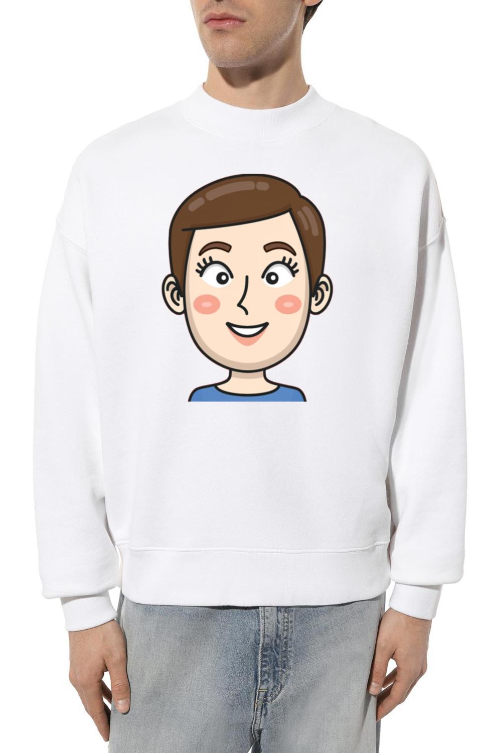 Simple but expressive facial - Unisex Sweatshirt