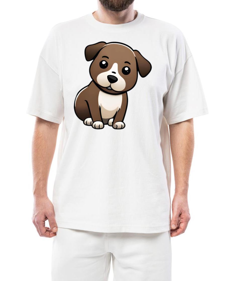 Simply cute dog_2 - Unisex Standard T-Shirt