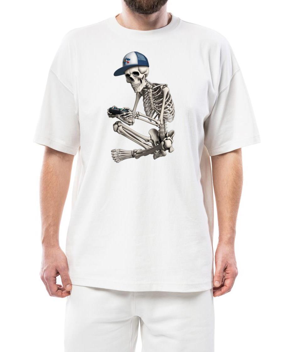SKELETON BOY GAMER - Unisex Standard T-Shirt